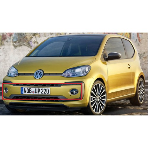 Frontplaat VW Up facelift  met mistlampen